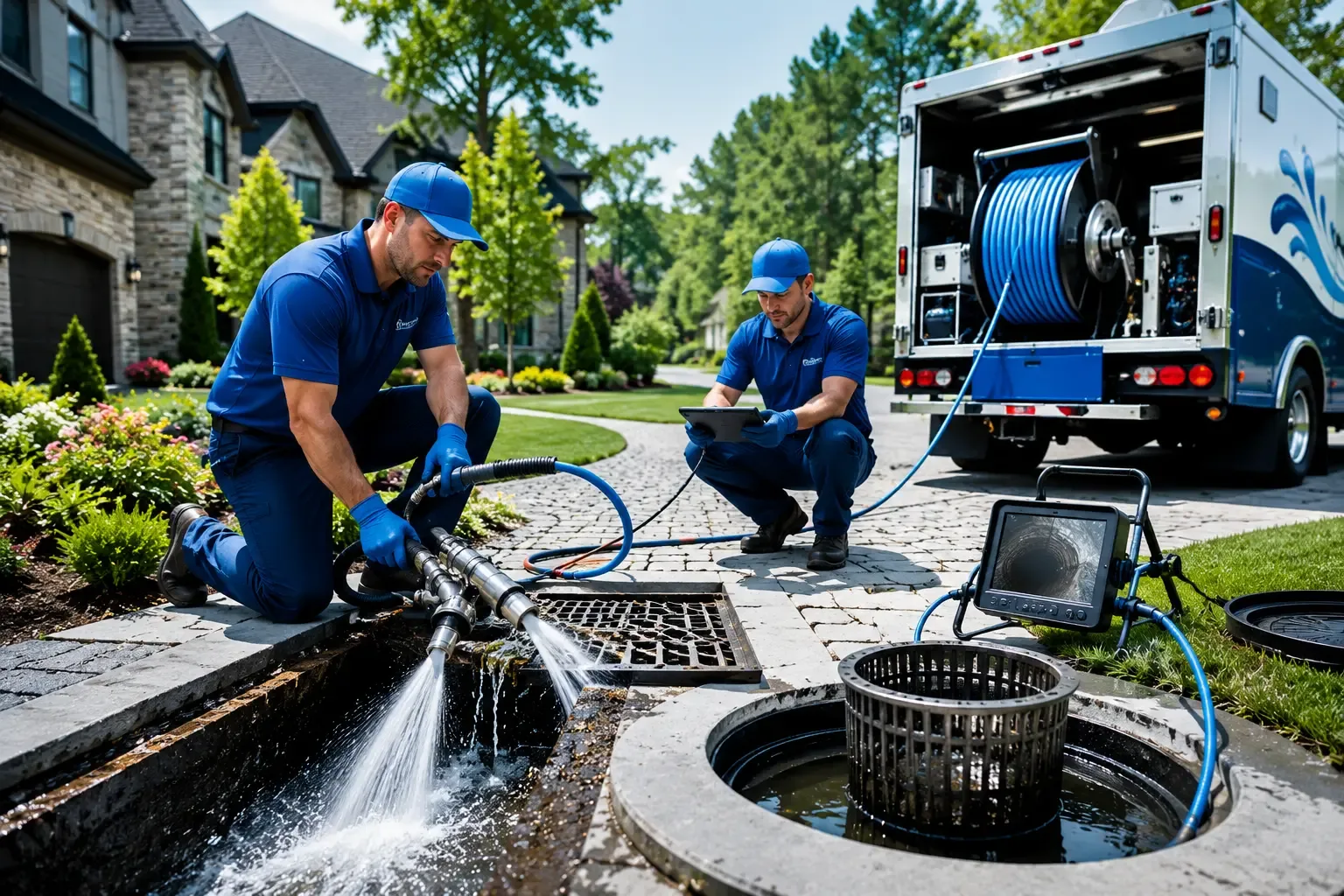 Local outdoor drain cleaning professionals in Hartfield, VA